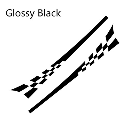 2pcs car racing - 2pcs, stripe