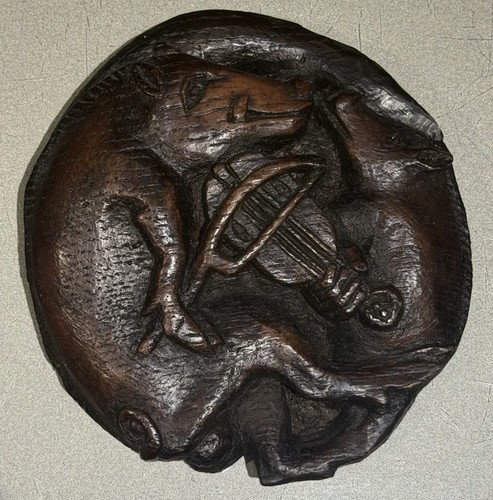 Pig boar playing violin - pig, /
