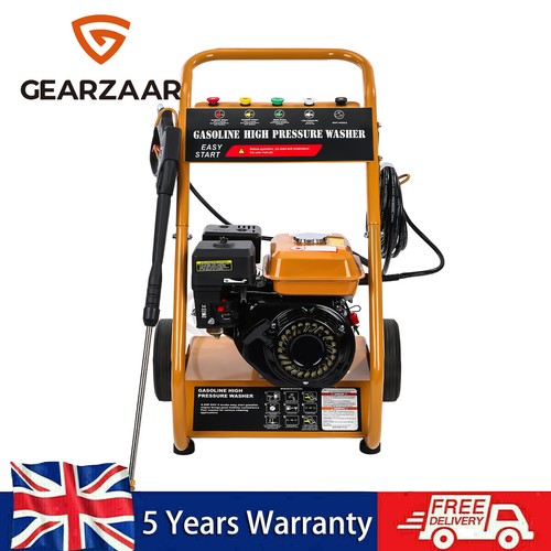 Petrol pressure washer - petrol, meter