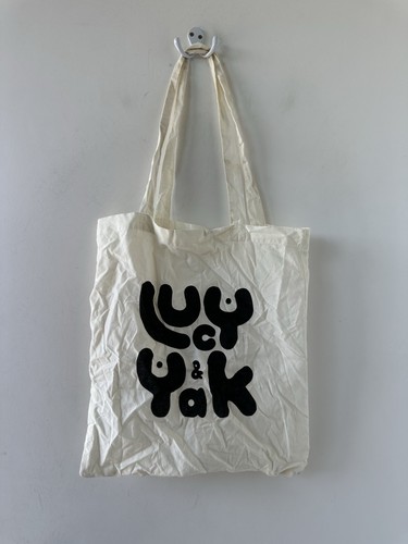 Lucy yak tote bag cream - tote, and