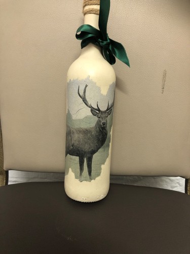 decoupage bottles