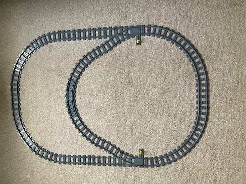 Lego plastic rail train track - plastic,