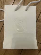 SWAROVSKI white  Paper Gift Bag NEW 12 x 7 x 16  cm