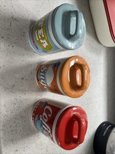 Set of 3x Retro Ceramic Tea