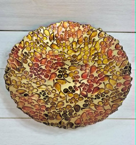Large 44cm textured art - large,