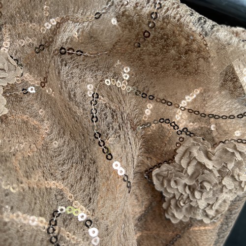 Lace overlay fabric metres - lace, 4