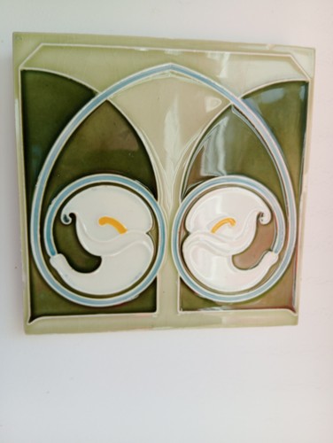 Antique art nouveau - antique, lily