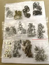job lot jewellery making findings Connector Rings Spacers Charms Various Designs