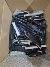 50 x Bulk Lot Faulty/Damaged 18650 Laptop Batteries Spares Scrap Dead Powerwall