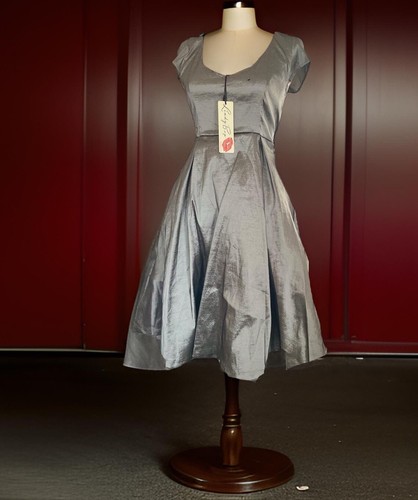 Silver grey lindy bop swing - grey,
