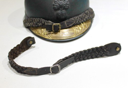 Jugular braided officer - braided, helmet