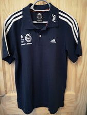 Team GB  Polo Shirt Adidas Size Mdm Blue 'Nearest and Dearest' P & G Mens
