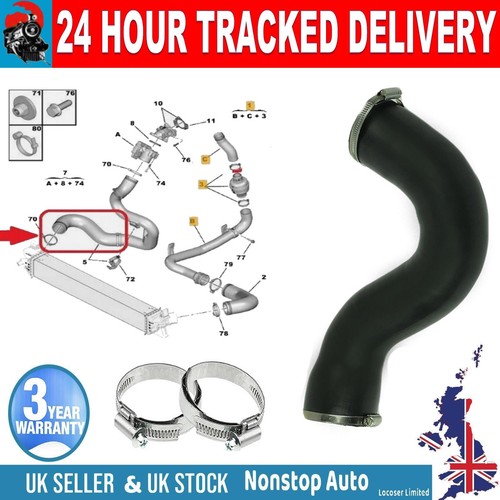 Turbo intercooler hose pipe - intercooler,
