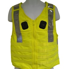 Yaffy Tactical Vest Molle Utility Hi Viz Hi Vis Security Ex Police 982 Grade A