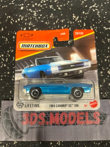 Matchbox 1969 camaro - matchbox, gm