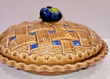 Vintage Covered Blueberry Pie
