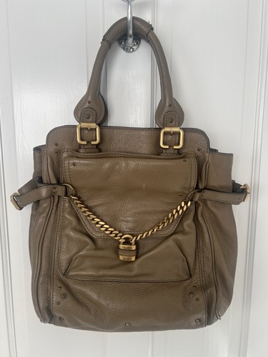 Chloé chain brown paddington - chloé,