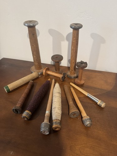 Vintage wooden textile - vintage,