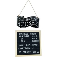 Attractive Wooden Open Closed