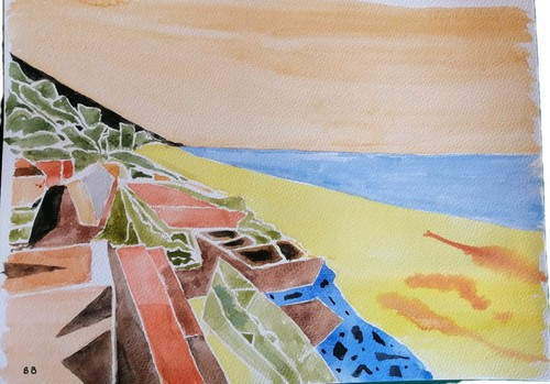 Portugal sea boat - , beach