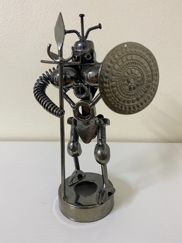 Welded scrap metal - welded, warrior