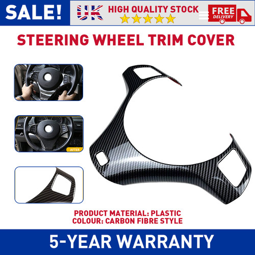 Carbon fibre steering wheel - carbon,