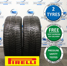 X2 PW 225/45R18 225 45 18 PIRELLI SOTTO ZERO 3 95V M+S XL TYRES *6.6MM (40OC)