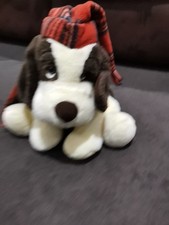 Russ Vintage Brown Dog Cuddly