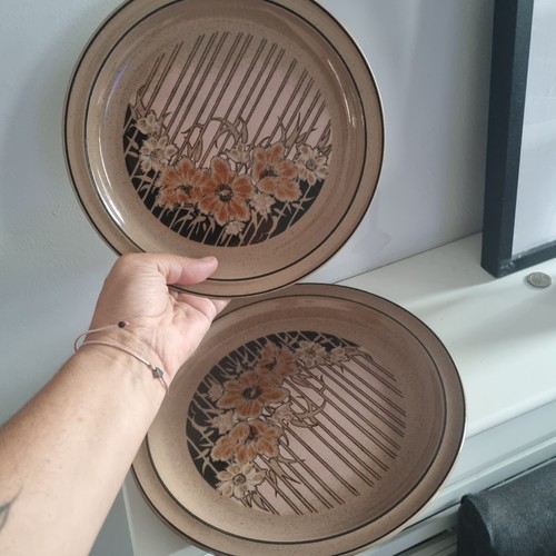 Denby sumatra plate set two - sumatra,