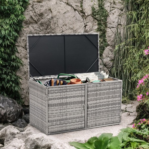 400l garden patio storage - patio,