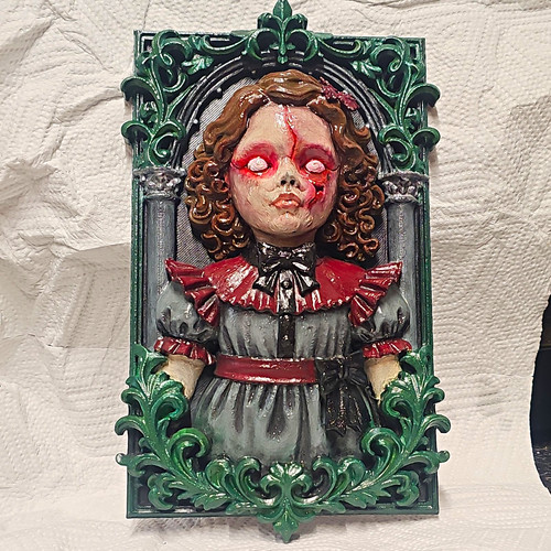 Gothic horror girl - horror, doll