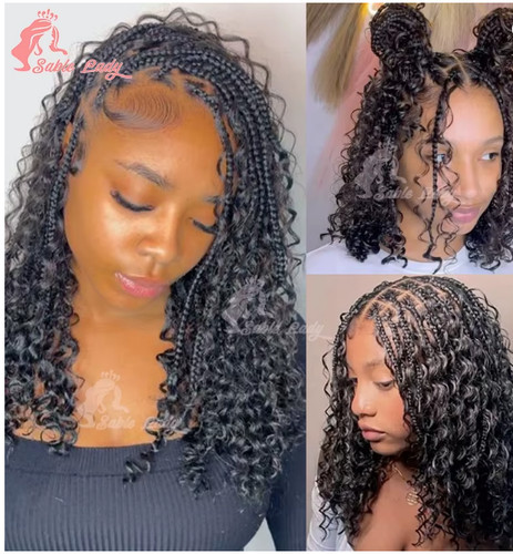 360 full lace - boho, braided