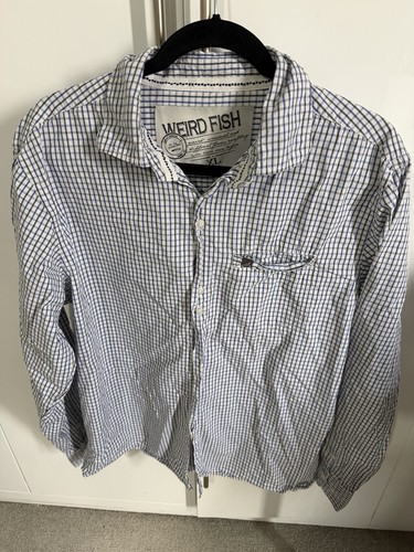 Men weird fish shirt - weird, size