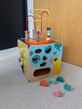 Montessori Janod Activity Play Cube Excellent Condition Collect Arnos Grove  