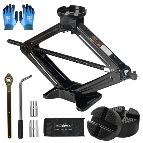 Ton scissor jack car tire - 3,