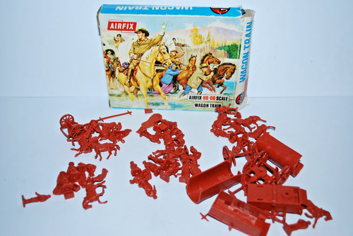 Airfix scale wagon train - airfix,