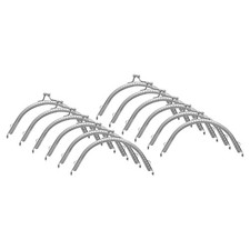 12Pcs Metal Purse Frame,4.9"