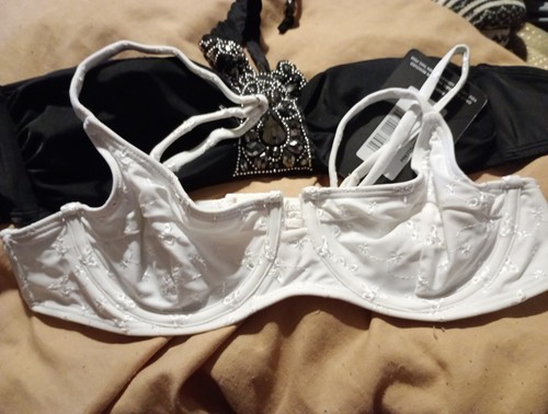 Bikini tops black and - tops.,