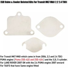 EGR Valve & Cooler Deleted Kit