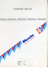 Ferrari 456 GT 1992 Diavia air conditioning press kit/brochure + photo
