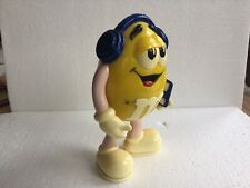 Yellow M&M voice recorder Plastic toy Model no. 91801 Mars 2001