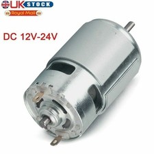 Large Torque High Power Motor 775 12V-24V DC Speed10000RPM Low Noise UK