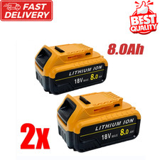 2 Pack 8.0Ah Battery for