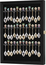 36 Souvenir Tea Spoon Display