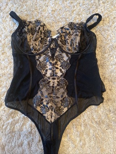 Ann summers lace bodysuit - ann, size