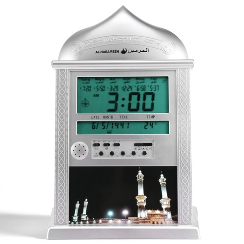 Azan mosque prayer clock - azan,