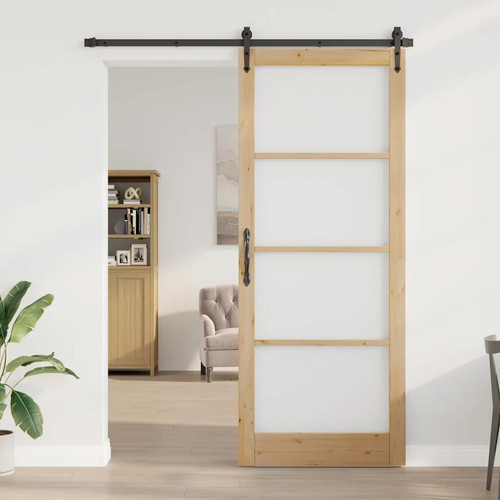 Interior door brown 93x232 - door,