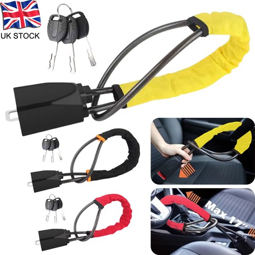 Seat belt lock - belt, wheel