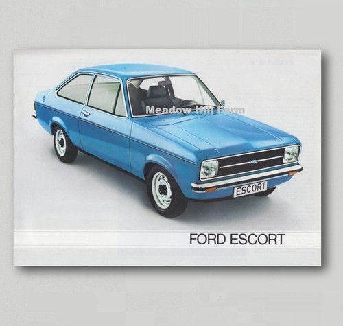 Fridge magnet ford escort - fridge, mk2
