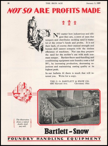 1929 bartlett snow - bartlett,